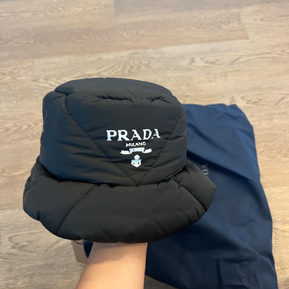 Prada Padded Re-Nylon bucket hat